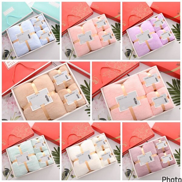 3 pieces towel set
