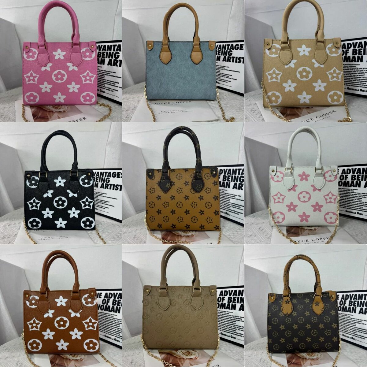 Sacs à main élégants motifs