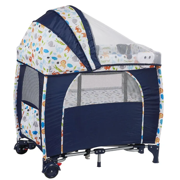 Parc Pliable Bébé avec Moustiquaire