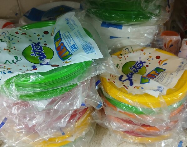 Assiette couleur (30pcs)