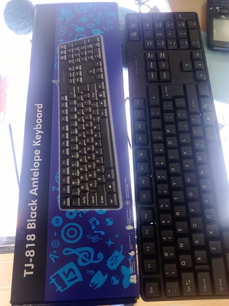 TJ-818 black Antelope keyboard