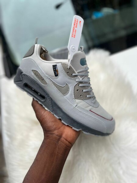 Baskets Air Max grises