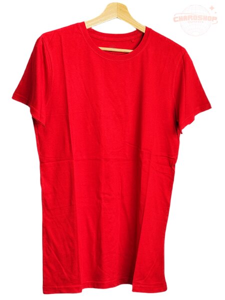 T-shirt rouge unisexe