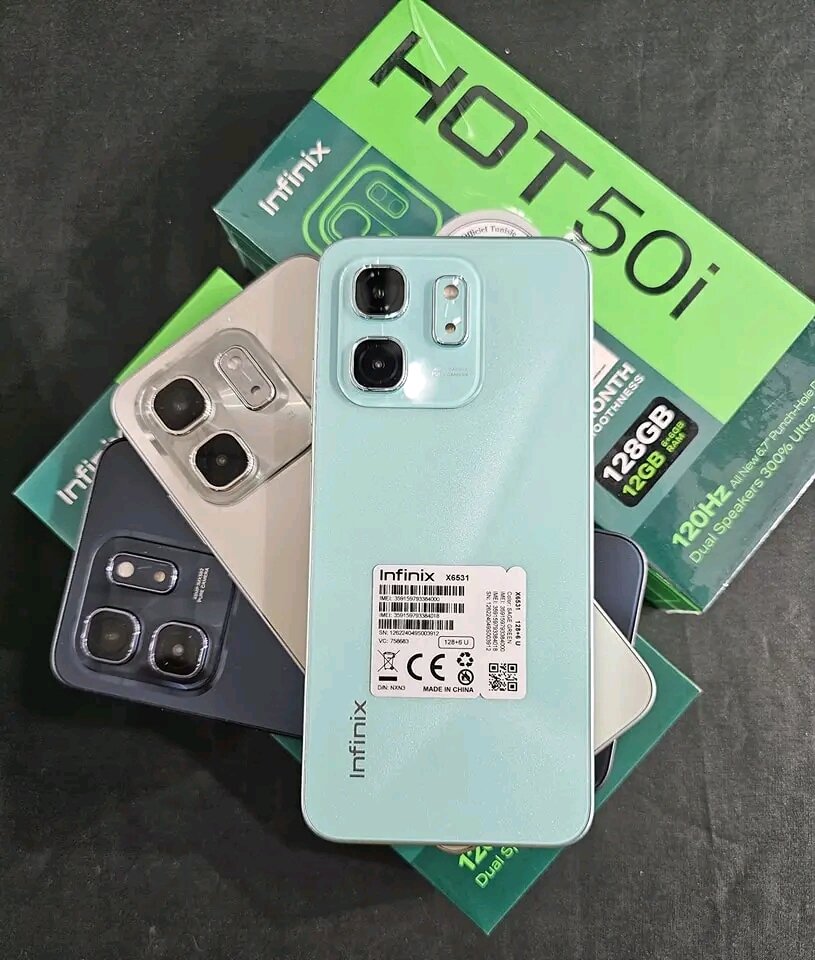 infinix HOT 50i 512GB 16GB RAM première copie conforme