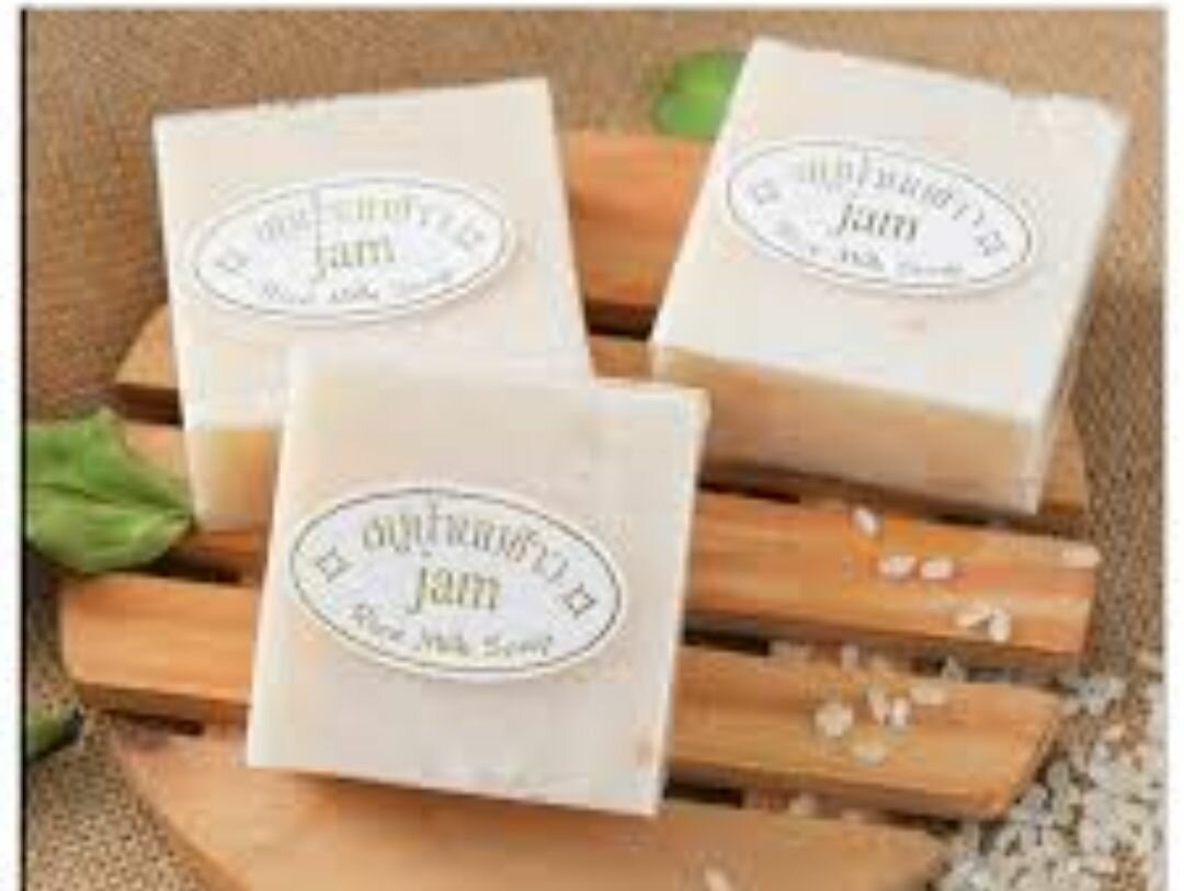 Savon artisanal au lait de riz