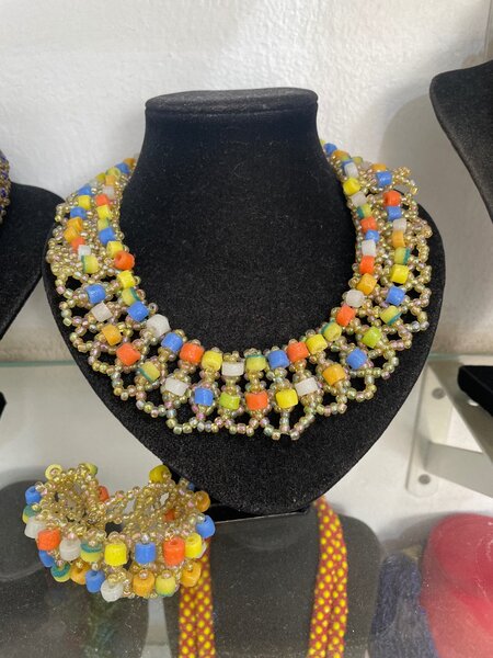 Beaded necklaces