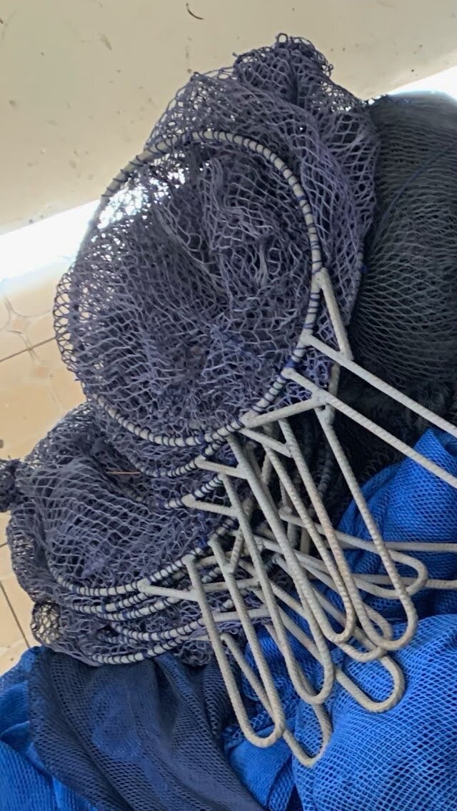 Épuisette maille 6 ou 14mm