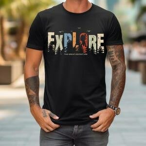 T-shirt "Explore Adventure"