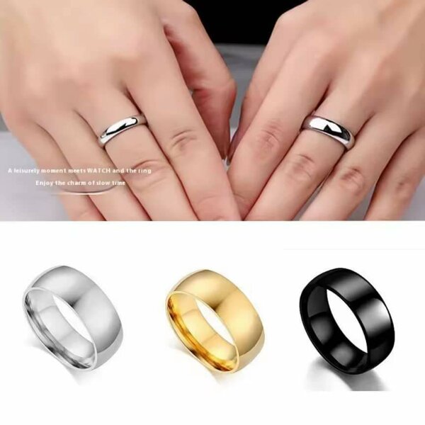 Bague en acier inoxydable