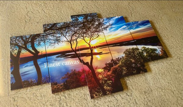 5 piece wall decor