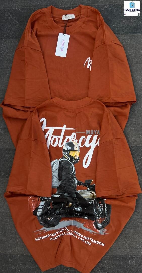 T-shirt moto homme