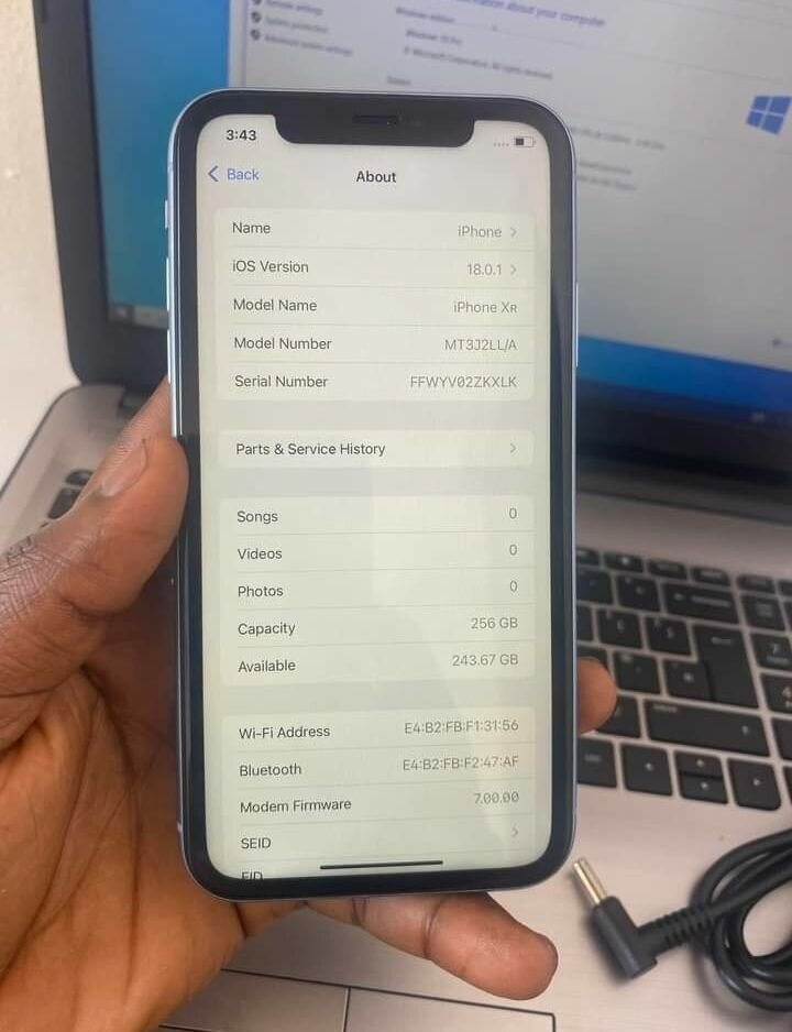 I phone xr