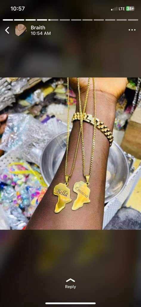 Customized necklace