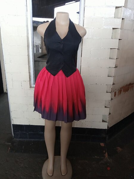 Skirt and west coat