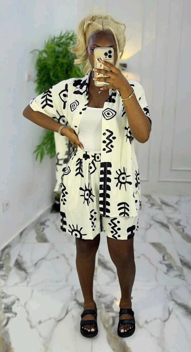 Ensemble Veste et Short Femme