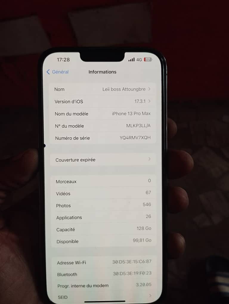 iPhone 13 Pro max
