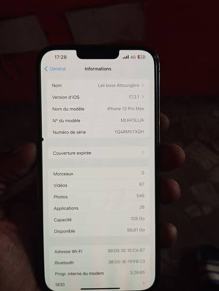 iPhone 13 Pro max