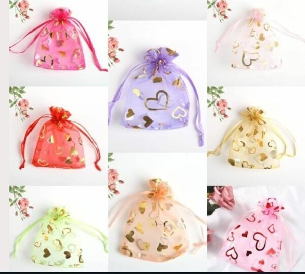 Perfume package organza bags