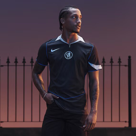 Maillot de Foot Noir CF