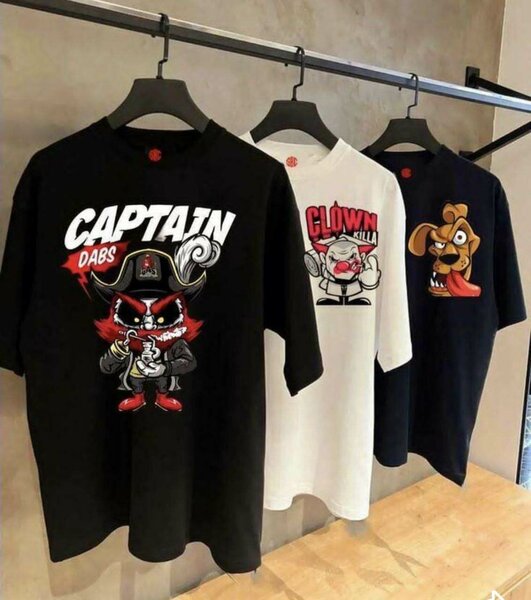 T-shirts Casual Imprimés Unisexes