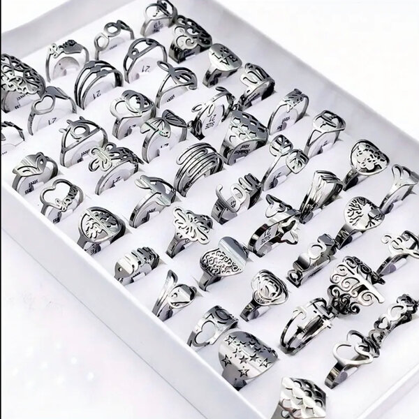 Ensemble de bagues en argent