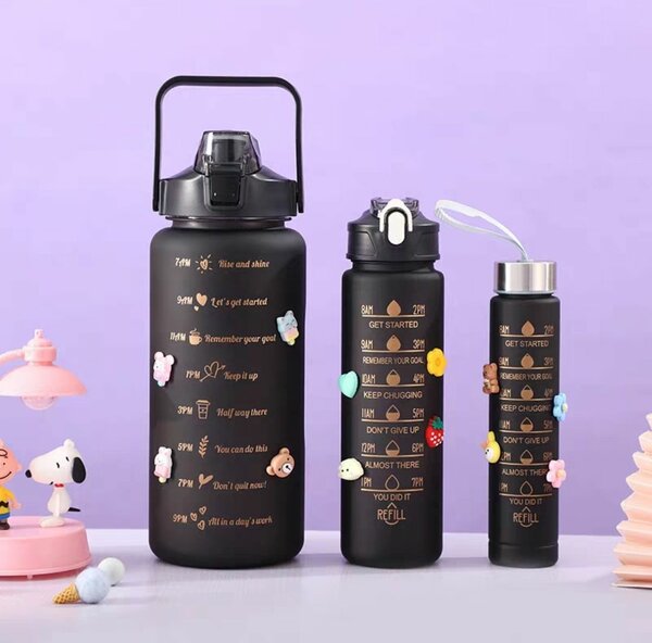 Plastic bottles 3in1 set