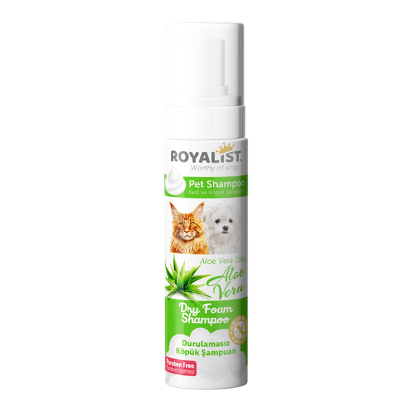 Shampoo Sec Mousse pour Animaux