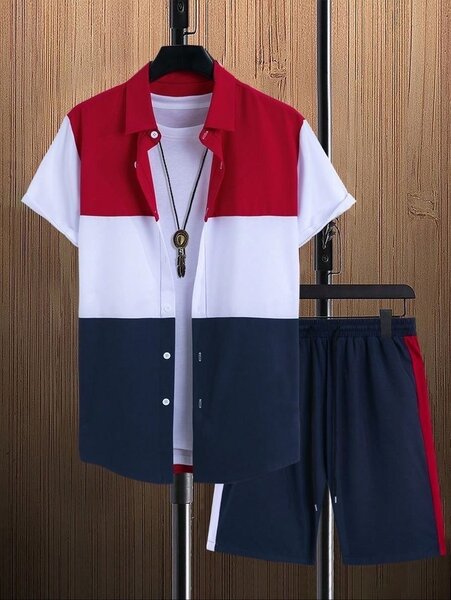 Chemise manche courte et culotte