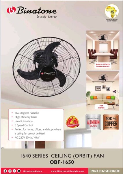Ventilateur mural industriel puissant