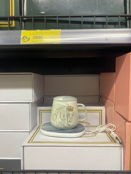 Tasse chauffante électrique