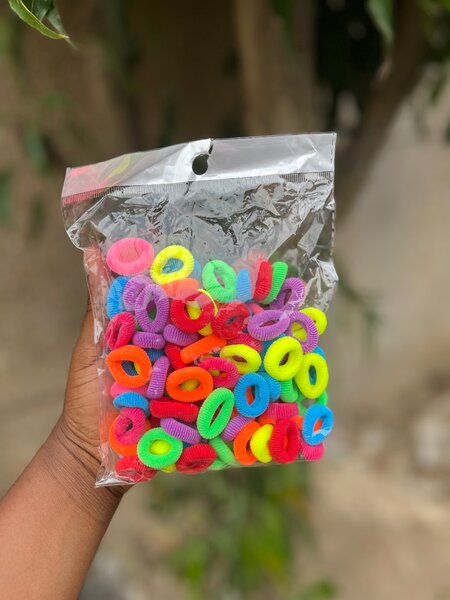 Lot de 100 Élastiques Colorés