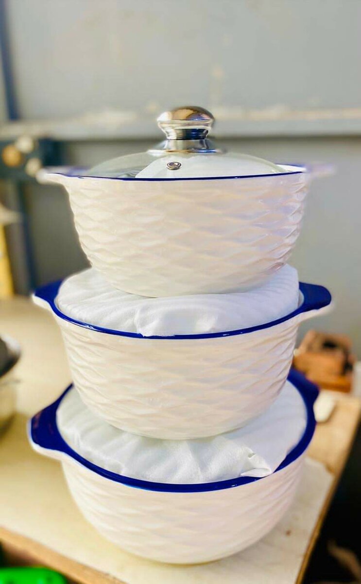 Ensemble de Casseroles Émaillées