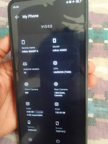 Infinix smart 8