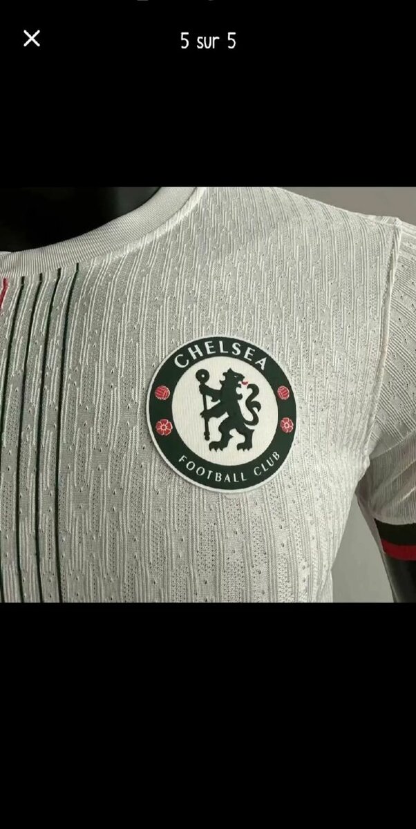Maillot de foot blanc Chelsea
