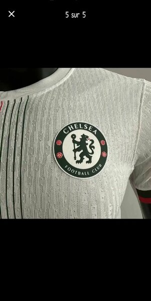 Maillot de foot blanc Chelsea