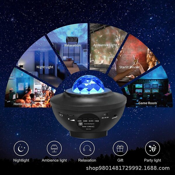 Starry projector light