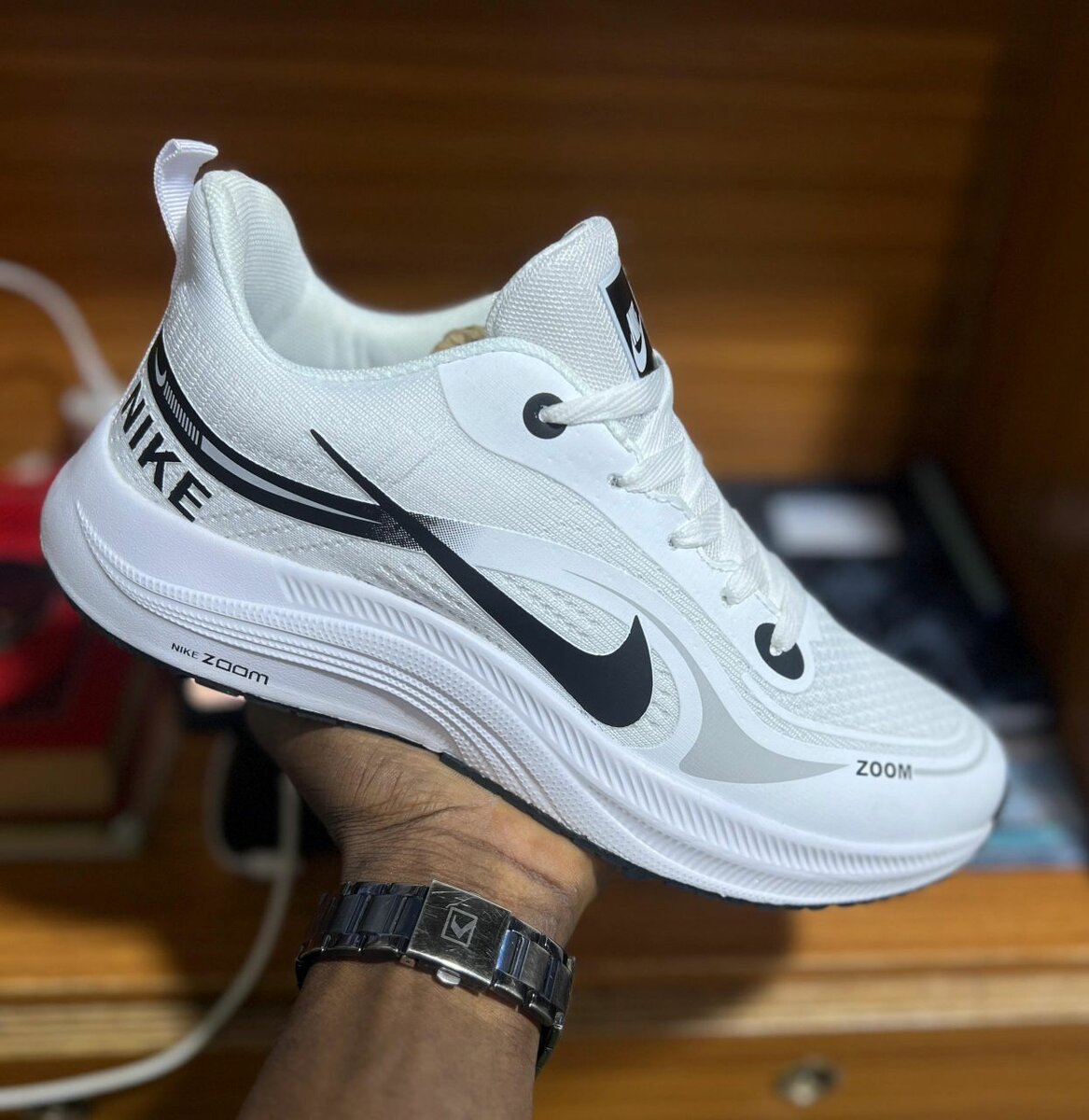 Nike Zoom Sneakers Blancs