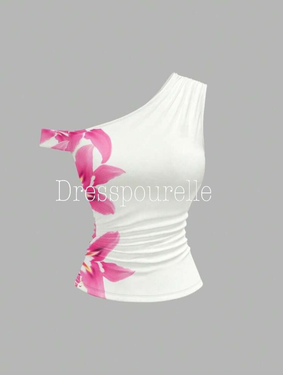 Haut fleuri