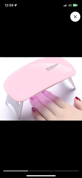 Mini Nail polish UV led light