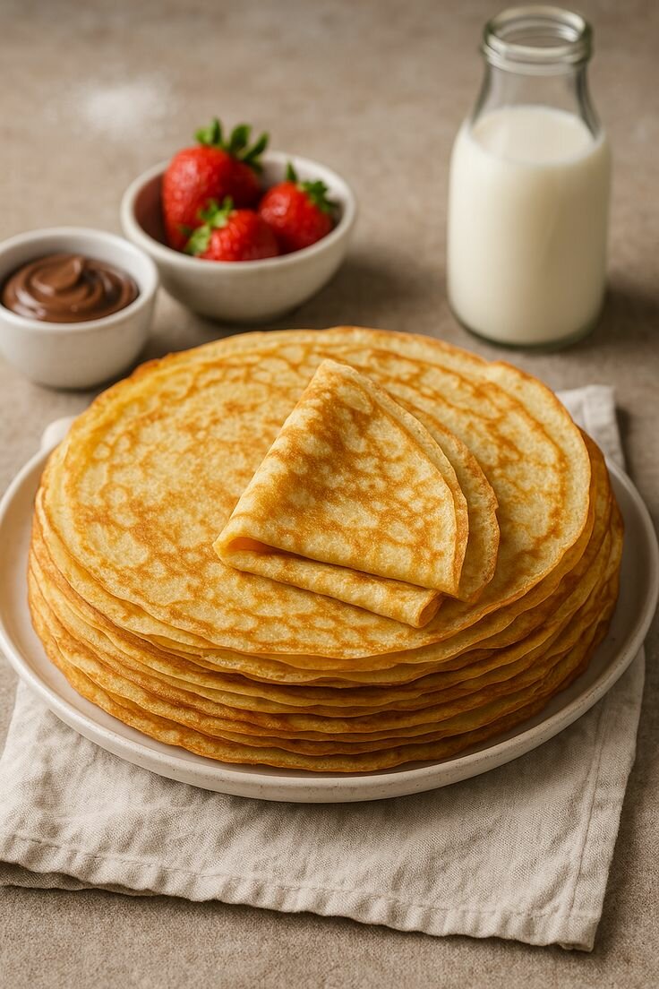 Crêpes maison délicieuses