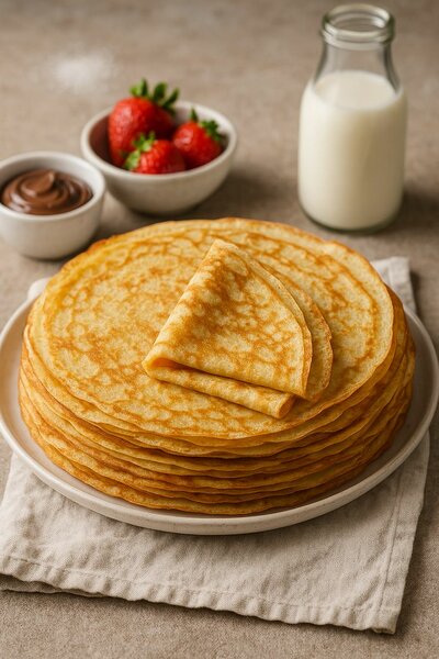 Crêpes maison délicieuses