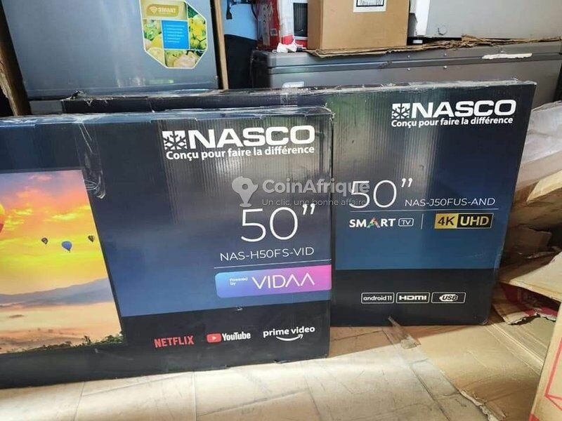 Smart TV NASCO 50" 4K UHD