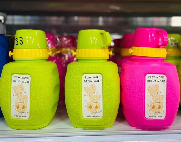 Gourdes colorées pour enfants