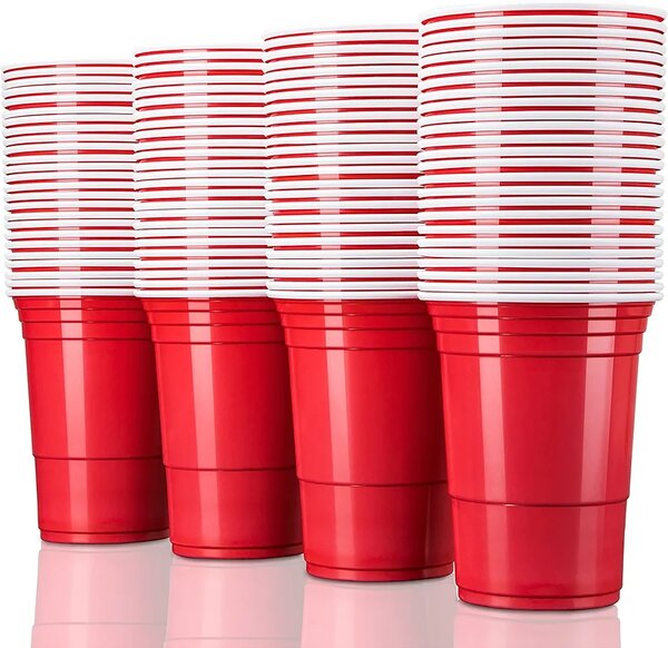 Lot de 50 gobelet jetable roug