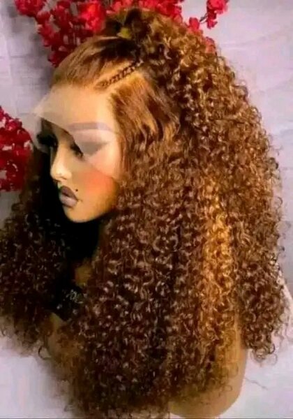 Perruque Lace Front Bouclée