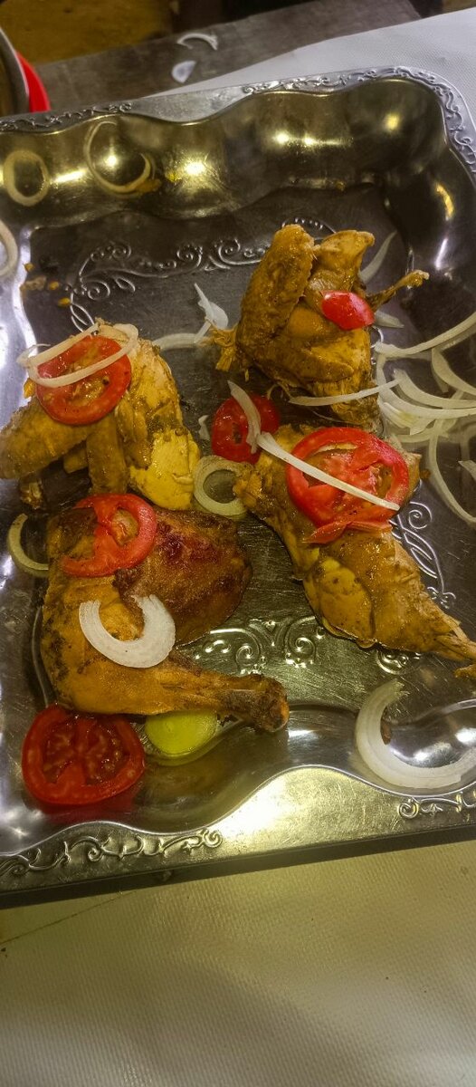 Poulet braisé