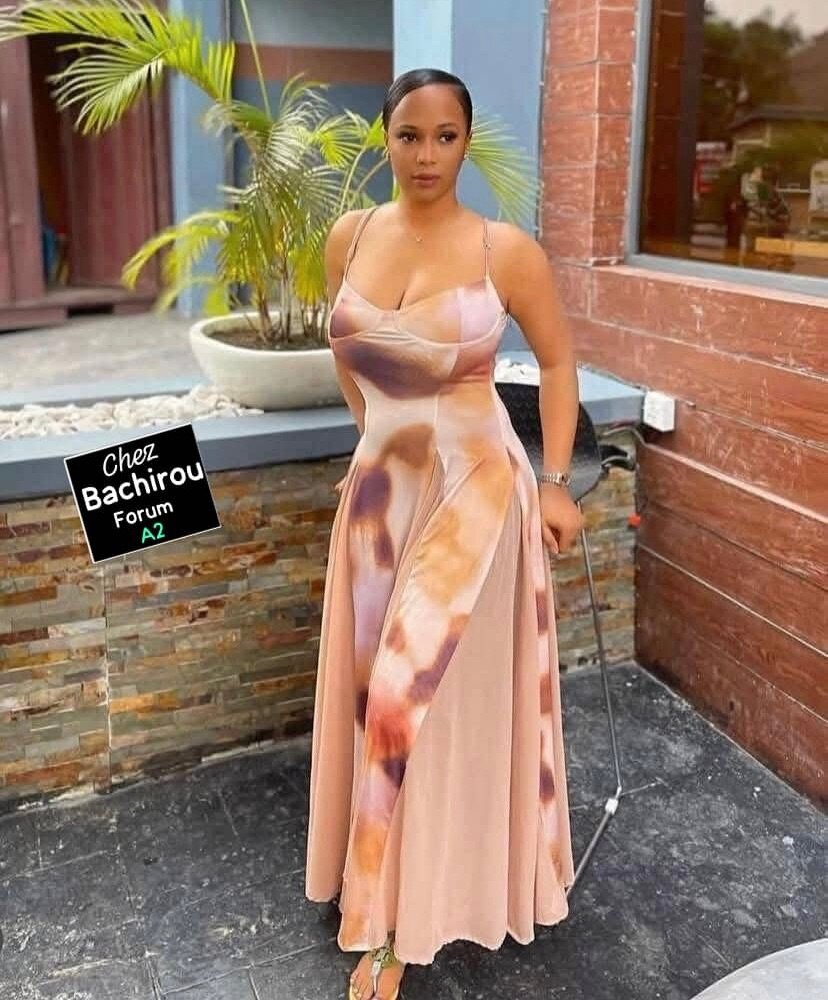 Robe en satin
