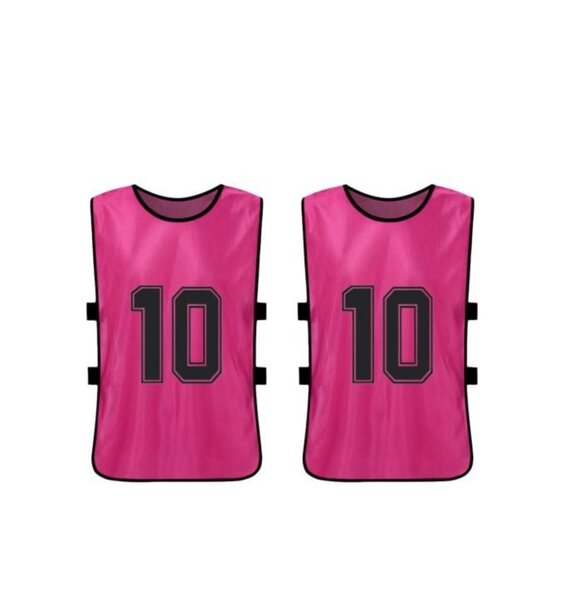 12PCS Kid's Football Pinnies Quick Drying Soccer Jerseys