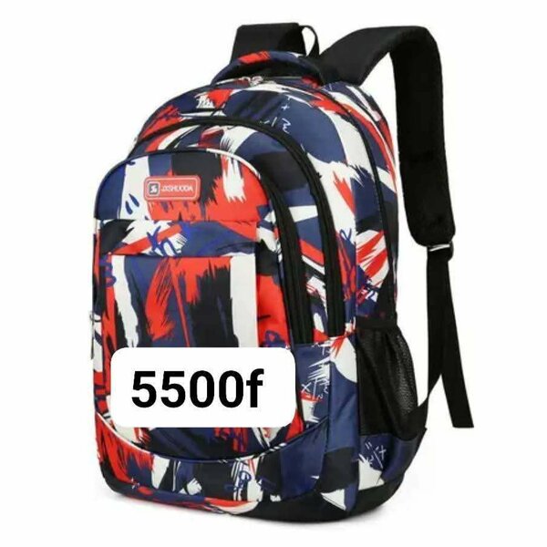 Sac à dos multicolore tendance
