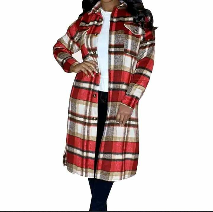 CHECKED CARDIGANS
